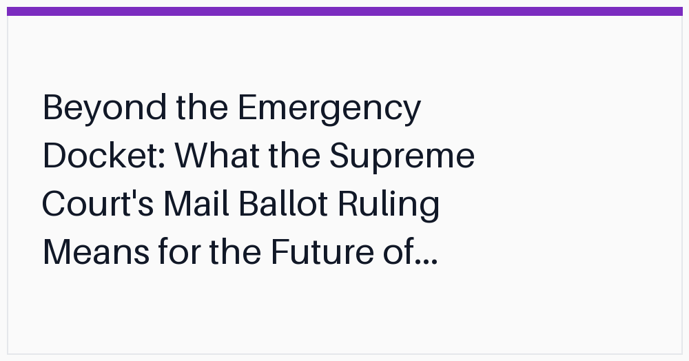 beyond-the-emergency-docket-what