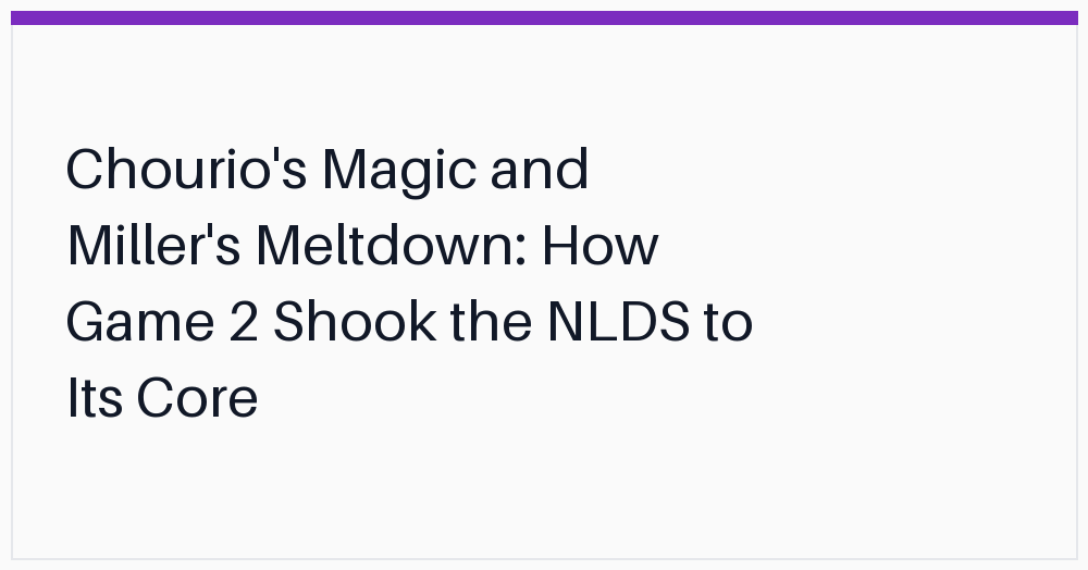 chourios-magic-and-millers-meltdown-how