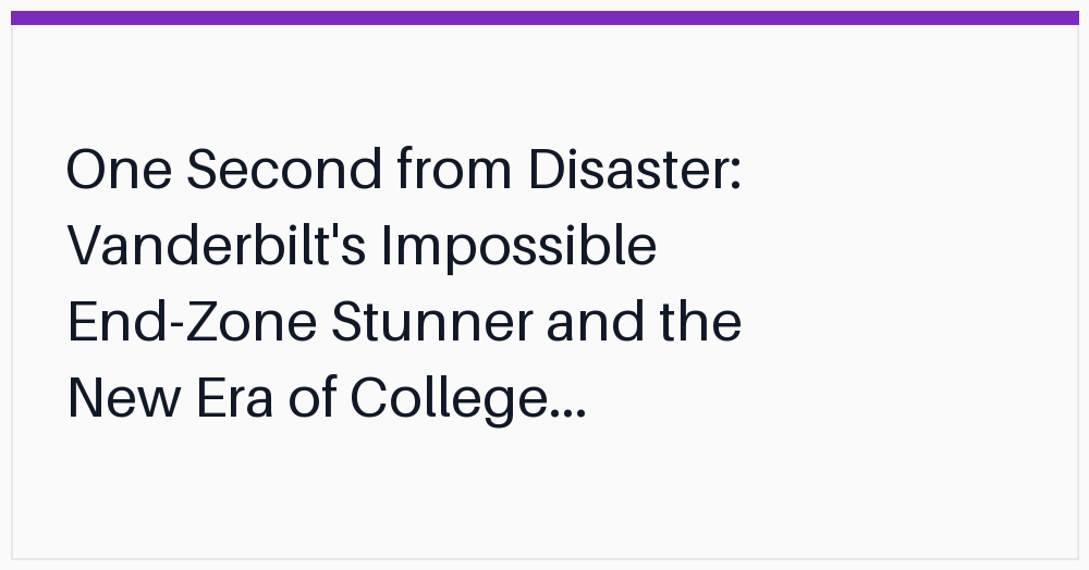 one-second-from-disaster-vanderbilts-impossible