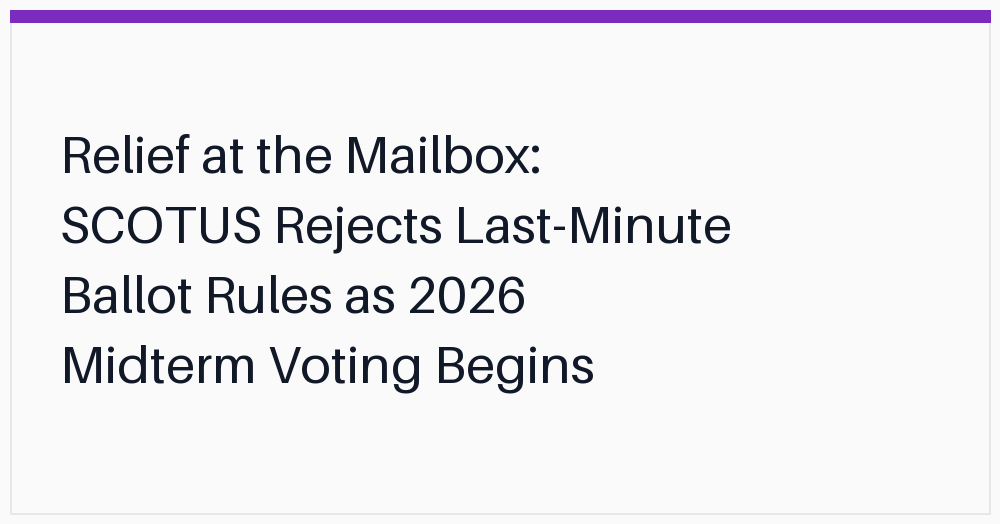 relief-at-the-mailbox-scotus-rejects