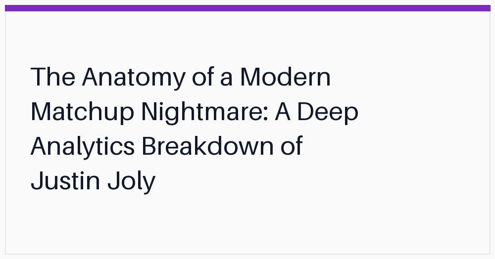 the-anatomy-of-a-modern-matchup