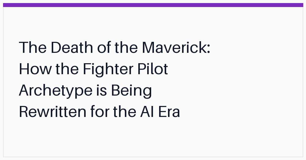 the-death-of-the-maverick-how