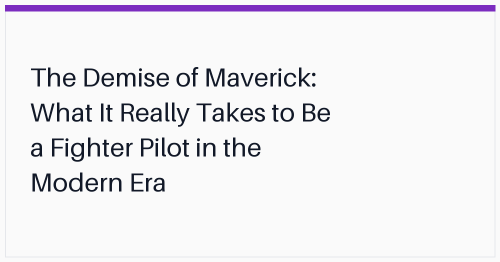 the-demise-of-maverick-what-it