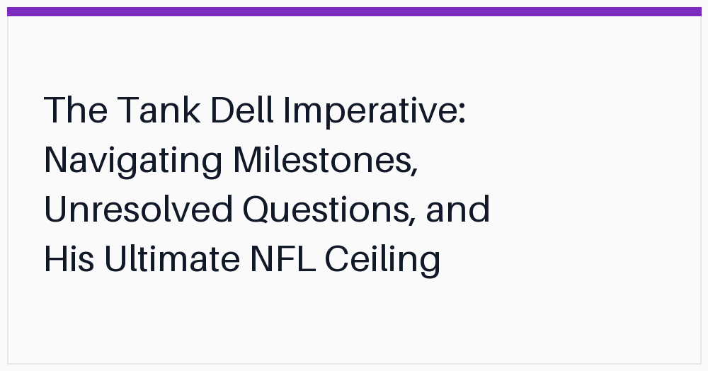 the-tank-dell-imperative-navigating-milestones