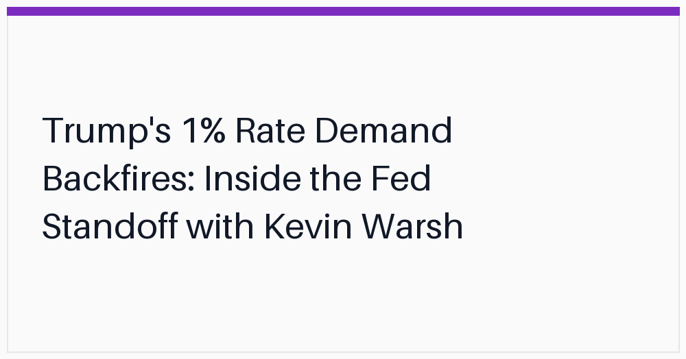 trumps-1-rate-demand-backfires-inside